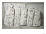 Girls with Sacrificial Vessels, from the East Frieze of the Parthenon, 447-432 BC
