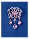 Topaz and Diamond Brooch in Shape of a Flower, c.1780