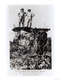 Colonel Roosevelt and Colonel Rondon at Navaite on the River of Doubt, Cherrie, 1898 Giclee Print