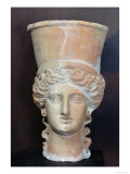 Incense Burner in the Form of the Head of a Female Divinity, from the Salammbo Sanctuary, Carthage
