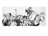 The Death of Julius Caesar, from The Glory That Was Rome