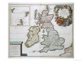 Map of Britain and Ireland