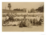 Buy Devotions at the Arakan Pagoda, Mandalay, Burma, Late 19th Century at AllPosters.com