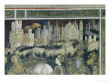 Buy St. George and the Princess of Trebizond, Detail of the City in the Background, c.1433-38 at AllPosters.com