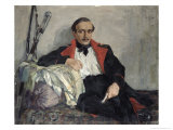 Portrait of Michail Lermontov Giclee Print