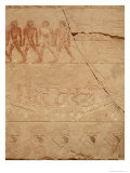 Towing a Boat, from the Mastaba of Mereruka, Old Kingdom