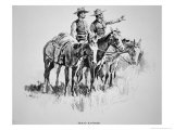 Buy Texas Rangers, Published in 'Harper's Monthly', 1896 at AllPosters.com