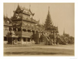 Buy The Hman Kyaung or the Glass Monastery, Burma, c.1890 at AllPosters.com