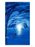The Blue Grotto in Capri