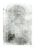 People under an Arch
