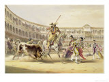 Buy Bull Charging a Picador, 1865 at AllPosters.com
