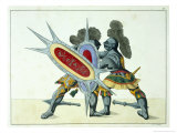 Buy Two Knights Fighting, c.1842 at AllPosters.com