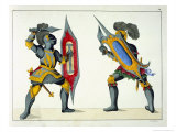 Buy Two Knights Fighting, c.1842 at AllPosters.com