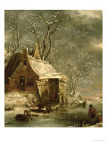 Buy Amsterdam, Winter Scene at AllPosters.com