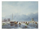 Frozen Winter Scene