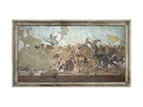 The Alexander Mosaic, Depicting the Battle of Issus Between Alexander the Great