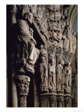 Buy Detail of the Portico de La Gloria Depicting St James, 12th Century at AllPosters.com