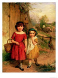 Buy Little Villagers, 1869 at AllPosters.com