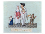 Family Going to the Guinguette