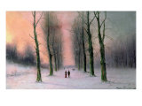 Buy Snow Scene-Wanstead Park at AllPosters.com
