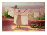 Buy Washing in the Sun at AllPosters.com