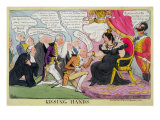 Buy Kissing Hands, Published 1827 at AllPosters.com