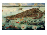Buy Bird's Eye View of Venice at AllPosters.com