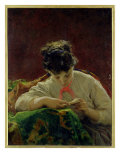 Buy Young Woman Reading at AllPosters.com