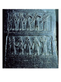 Detail from the Black Obelisk, Found at Nimrud, Iraq, c.825 BC