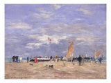 The Jetty at Deauville, 1869