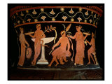 Buy Apulian Red-Figure Volute Crater, Detail of the Neck at AllPosters.com