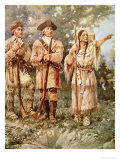 Lewis and Clark with Sacagawea