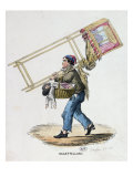 The Wandering Puppeteer, c.1840 Giclee Print