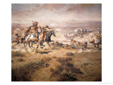Attack on the Wagon Train, 1904