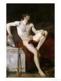Seated Gladiator Giclee Print