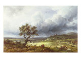 Countryside under a Stormy Sky