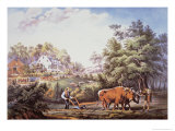 American Farm Scene, 1853