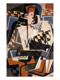 Buy Harlequin with a Guitar, 1917 at AllPosters.com