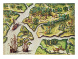 Buy The French Arrive at Port Royal at AllPosters.com