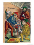 Amputation, Illustration from Feldtbuch Der Wundartzney by Hans Von Gersdorff, c.1540