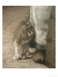 Buy Churning Butter, 1866-68 at AllPosters.com