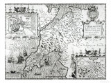 Buy Map of Caernarvon, 1616 at AllPosters.com