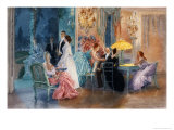 Buy Le Soir Au Chateau, 1890 at AllPosters.com
