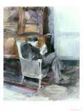 Buy Old Man Sitting in an Armchair at AllPosters.com
