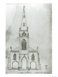 Buy Design For a Church, 1821 at AllPosters.com