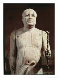 Buy Statue of Ka-Aper, Known as Sheikh El-Beled, from His Mastaba Tomb in North Saqqara, Old Kingdom at AllPosters.com