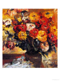 Zinnias in a Vase, 1924