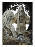 Buy Merlin and Vivian, the Fairy Lady of the Lake at AllPosters.com