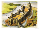 Caernarvon Castle in the Time of King Edward the First