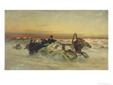 Buy Galloping Winter Troika at Dawn at AllPosters.com